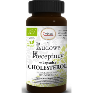 Mirlek Ludowe Receptury Cholesterol kapsułki BIO