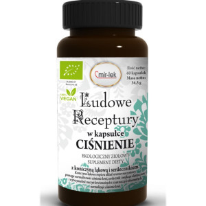Mirlek Ludowe Receptury Ciśnienie kapsułki BIO