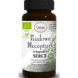 Mirlek Ludowe Receptury Serce w kapsułkach BIO
