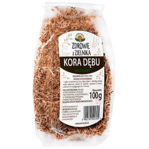 Natura Wita Kora Dębu 100G Działa Przeciwzapalnie