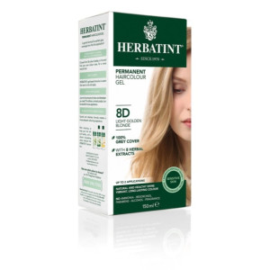 Herbatint Farba w żelu 8D Jasny Złoty Blond 150