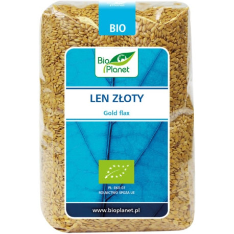BIO PLANET Len złoty BIO 400g