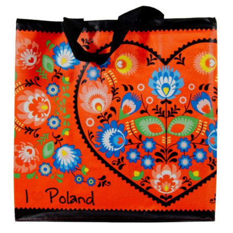 Torba Z Pp Esy-Floresy Serce Czerwona