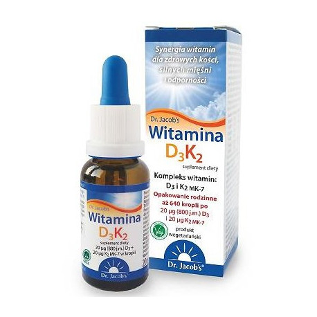 Dr Jacob'S Witamina D3K2 20 Ml