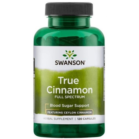 Swanson Full Spectrum Cynamon Cejloński 120 K