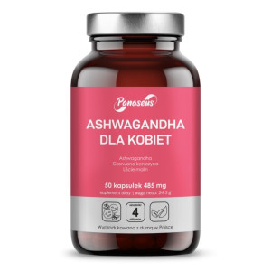 Panaseus Ashwagandha Dla Kobiet 50 k