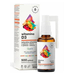 Aura Herbals Witamina D3 dla dzieci 50 ml MCT