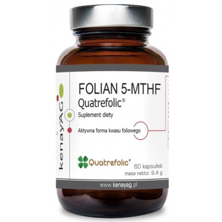 Kenay Folian 5-Mthf Quatrefolic 60 K układ nerwowy