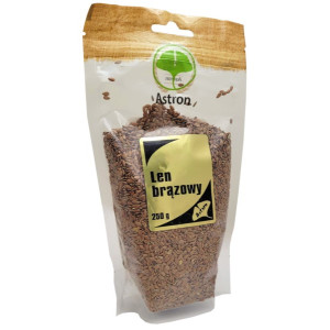 Astron Len Brązowy 250 g nasiona