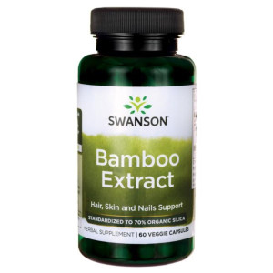 Swanson Bamboo Extract 300 Mg 60 Kaps
