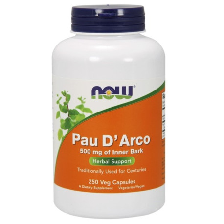 Now Foods Pau D Arco 500 Mg 250 K