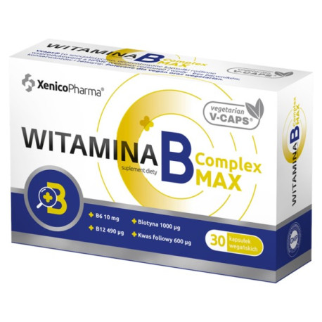 Xenicopharma Witamina B Complex Max 30 Kap
