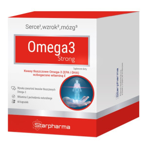 Starpharma Omega 3 Strong 60 k kwasy tłuszczowe