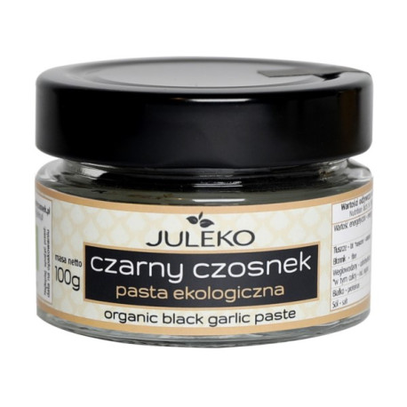 JULEKO Czarny Czosnek BIO Pasta100 g
