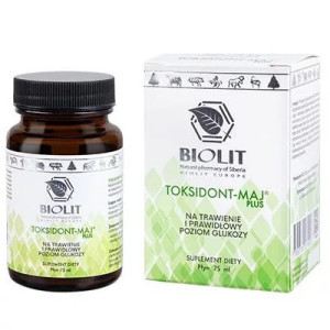 Biolit Toksidont Maj Plus 75 ml płyn