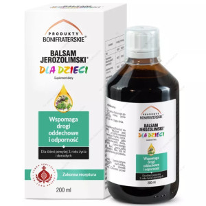 Balsam Jerozolimski dla dzieci 200 ml
