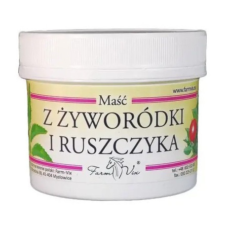 Farm-vix Maść z Żyworódki i Ruszczyka 150 ml