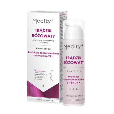 AVA Medity+ Trądzik Różowaty 50 ml SPF 25