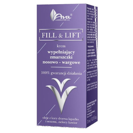 AVA Fill&Lift Krem wyp. zmarszczki nosowo-wargowe