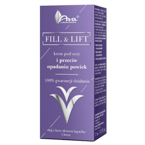 AVA Fill&Lift Krem pod oczy p/opadaniu powiek 15 m