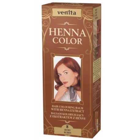 Venita Henna Color Balsam Nr 8 Rubin 75 ml