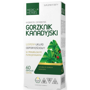 Medica Herbs Gorzknik Kanadyjski 60 k
