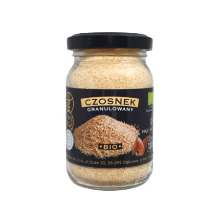 Pięć Przemian Czosnek Granulowany BIO 120 g
