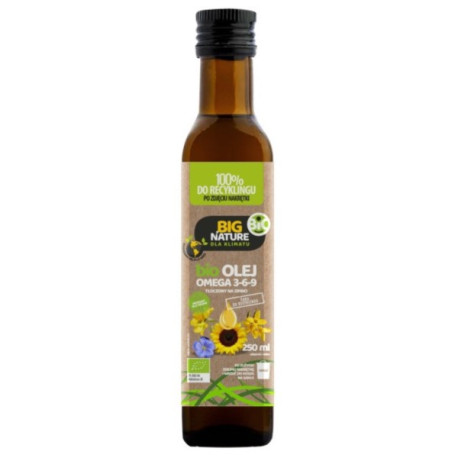 Big Nature Olej OMEGA 3-6-9 250 ml bio