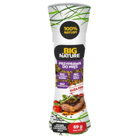 Big Nature Przyprawa do Mięs Młynek 69 g