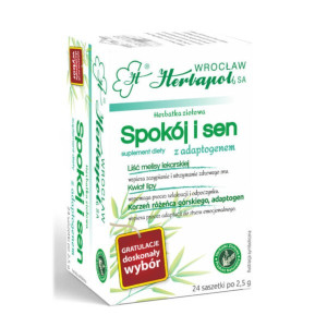 Herbapol Spokój i Sen 24 saszetki herbatka