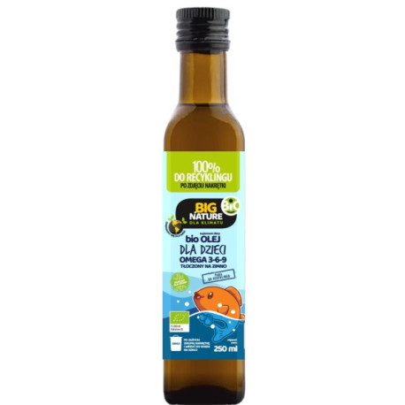 Big Nature Olej dla dzieci OMEGA 3-6-9 250 ml bio