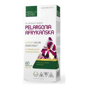 Medica Herbs Pelargonia Afrykańska 60 k