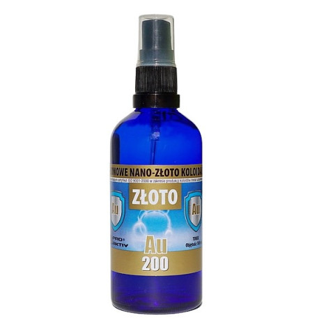 Pro Aktiv Nano Złoto Koloidalne w sprayu 20 ppm