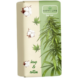 Happy Life mydło toaletowe Konopie 180 g