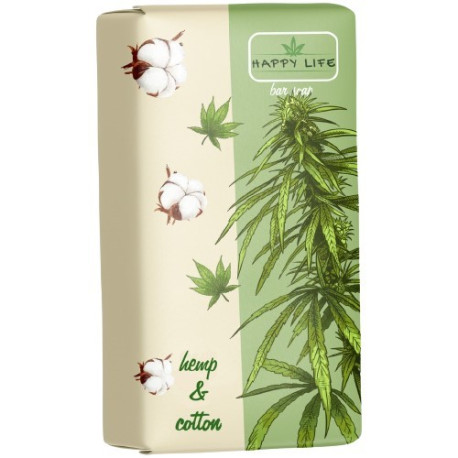 Happy Life mydło toaletowe Konopie 180 g