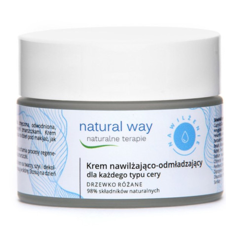 Natural Way Krem nawilżajaco - odmładzający 50 ml