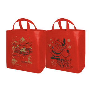 Torba Eko Flizelina seria Zima Czerwona 19 L