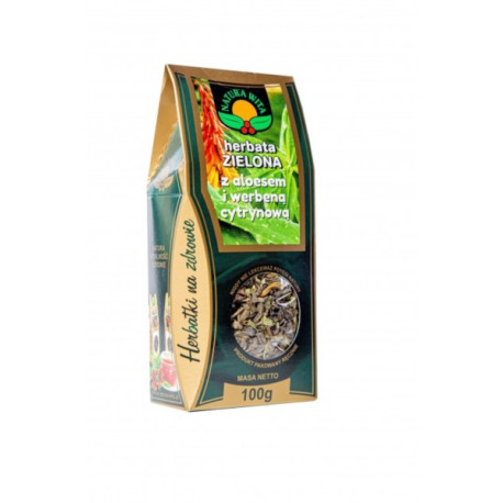Natura Wita Herb Zielona z Aloesem i Werbeną 100 g
