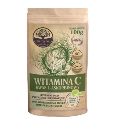 Skarby Gai Witamina C z Kapusty 100g l-askorbinowy