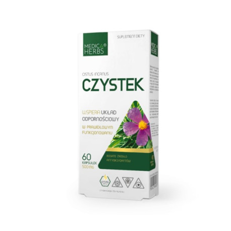 Medica Herbs Czystek 500 mg 60 k