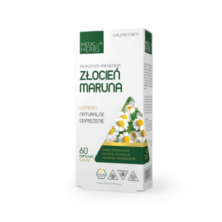Medica Herbs Złocień Maruna 520 mg 60 kap