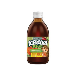 Premium Rosa Sok Acerolka Jabłko Odporność 250 ml