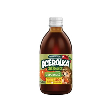Premium Rosa Sok Acerolka Jabłko Odporność 250 ml