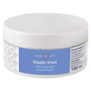 Masło SHEA Naturalne Nierafinowane 100 ml