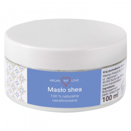 Masło SHEA Naturalne Nierafinowane 100 ml