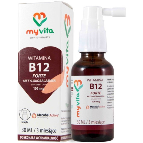 Myvita Krople Witamina B12 30 Ml