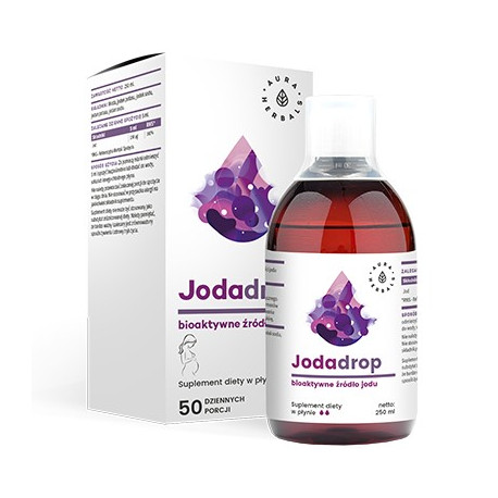 Aura Herbals Jodadrop bioaktywne źródło jodu 250ml