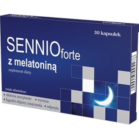 Vitadiet Sennio Forte Z Melatoniną 30 Kaps.