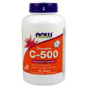 Now Foods Witamina C 500 100T Do Ssania pomarańcza