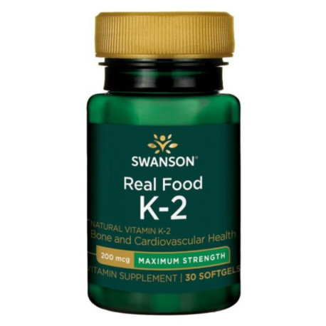Swanson Witamina K2 Naturalna 200 Mcg 30 K
